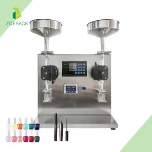 High Precision Semi Automatic Table Top Digital Control Cosmetic Essential Oil Liquid Nail UV Gel Nail Polish Filling Machine