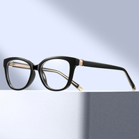 MS 81705 Lunettes anti-lumière bleue pour femmes, style minimaliste, monture TR90, branches au design minimaliste, finition polie, polyvalentes