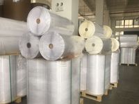 Cinta de transferencia térmica jumbo premium, 910mm x 18500m, para impresora de código de barras
