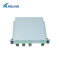 Fibre unique 3CH CWDM Mux Demux 1490nm 1510nm 1550nm peut longueur d'onde et connecteurs personnalisés