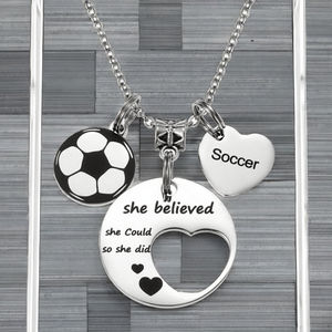 Kişiselleştirilmiş Klasik Lazer İşlemeli Paslanmaz Çelik Spor Kolye Ucu Voleybol Beyzbol Basketbol Futbol Kolye Ucu - Product Image 2