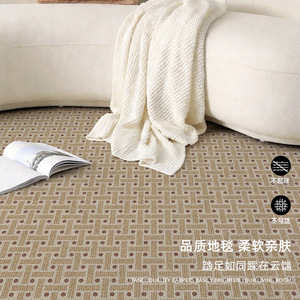 EIFFEL HOME Tapis de salon uni en fibre de polyester lavable, style moderne et minimaliste, collection Printemps 2026 - Product Image 3