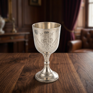 Silver Plated Brass <b>Goblet</b> - Product Image 2