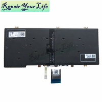 Clavier rétroéclairé en anglais américain pour Dell Latitude 5280 7280 83 touches 7380 E5280 E7280 E7380 7389 E7390 0346TJ 00NPN8 Nouveau