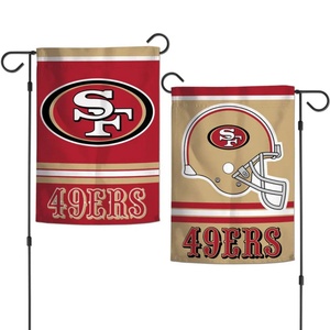Bandera de Jardín Personalizada de los Pittsburgh <span class=keywords><strong>Steelers</strong></span>, de Doble Cara, 12.5"x18", Bandera con el Logotipo de 32 Equipos de Fútbol Americano para Decoración de Jardín y Exteriores, Venta al Por Mayor - Product Image 2