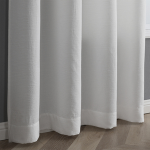 Bán Sỉ Giá Rẻ Giá Tùy Chỉnh Thiết Kế Tuyệt Rèm Cửa Sổ Màu Sắc Tinh Khiết Trắng Rèm Cửa Cho Phòng Khách - Product Image 4