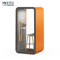 Cabine de réunion acoustique modulaire moderne, mobile, pour plusieurs personnes, insonorisée, pour bureau individuel, cabine de bureau modulaire insonorisée