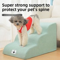 Grenzüberschreitende, umweltfreundliche, robuste Stoff-Hundetreppe, dreieckig, zum Klettern, für Bett, schützend, nicht abnehmbar, waschbar, direkt vom Hersteller