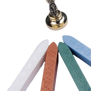 広州グッドラック文具は、花柄の封蝋ストリップ/蜜蝋封蝋スティックを提供しています。 - Product Image 3