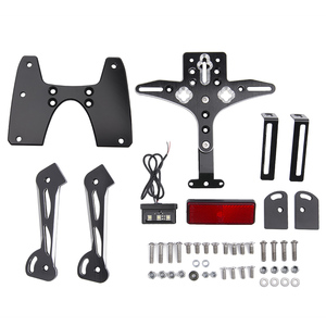 XXUN-Soporte de luz trasera para motocicleta, eliminador de guardabarros para <span class=keywords><strong>Suzuki</strong></span> GSXR600 <span class=keywords><strong>GSXR</strong></span> <span class=keywords><strong>750</strong></span> <span class=keywords><strong>2006</strong></span> 2007 - Product Image 2