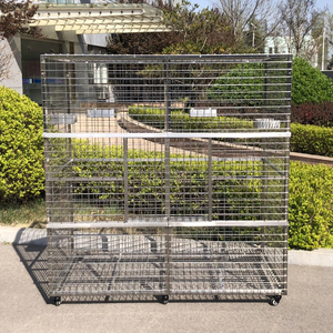 EURPET <span class=keywords><strong>Cage</strong></span> à oiseaux de bonne qualité Cages à oiseaux pour perroquets Chardonnerets Cages vétérinaires de grande taille à usage mobile - Product Image 3