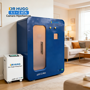Cámara de oxígeno hiperbárico portátil DR HUGO uDR C3 Mini Wellness Center para una persona, 1.5 ATA, tipo sentado, HBOT. - Product Image 1