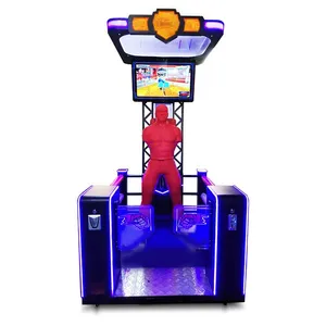Máquina de jogo eletrônica de boxe, máquina operadora de moedas para combate a boxe/máquina de jogo de boxe