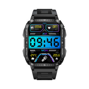 Montres intelligentes pour hommes et femmes KT79, écran HD de 1,96 pouces, moniteur de fréquence cardiaque, de pression artérielle et d'oxygène, étanche à 3 <span class=keywords><strong>ATM</strong></span>, nouvelle montre intelligente 2025 - Product Image 5