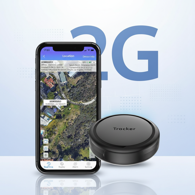 Tiny 2G Vehicle GPS Tracker with Advanced Agps and One-Year Battery