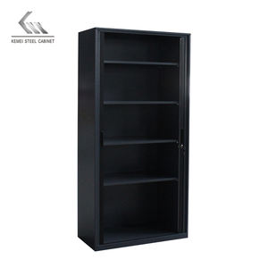 עיצוב מודרני דלת תריס גלילה ארון תיקים מפלדה עם משרד מדף בשימוש/ דלת טמבור ארון אחסון - Product Image 1