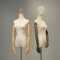 Mannequin Femme en Plastique pour Présentation de Vêtements, Torse Féminin Décontracté, Mannequins pour Robes de Mariée - Vente en Gros