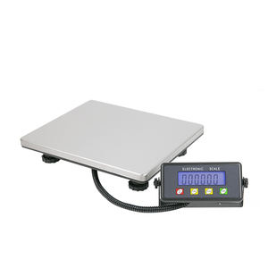 200kg Digitaler Versand Post waage Paket Office <span class=keywords><strong>Bench</strong></span> Scale Große Plattform waage LCD mit Netzteil - Product Image 6