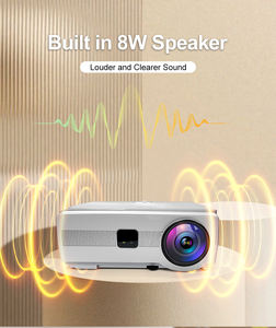 เครื่องฉายภาพ4K Beamer 1080P Full HD รองรับ3D แอลซีดีสมาร์ทโฮมเธียเตอร์แอนดรอยด์ - Product Image 2