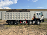 Сверхмощный самосвал SINOTRUK HOWO NX 8X4 для добычи речного песка с кабиной с пневматической подвеской NX, комфортный для дальних поездок