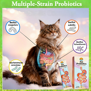 Probiotici in Polvere <span class=keywords><strong>per</strong></span> <span class=keywords><strong>Cani</strong></span> e Gatti di Piccola Taglia, Assorbimento Rapido, Senza Cereali, <span class=keywords><strong>per</strong></span> Digestione Sensibile, Supporto Immunitario - Product Image 3