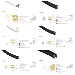 Pu <span class=keywords><strong>Polyurethane</strong></span> Bọt Biển Bọt Thời Tiết Con Dấu Được Sử Dụng Trong Kerfed Jamb Cho Cửa Gỗ Bán Tùy Chỉnh Cắt Dịch Vụ Chế Biến - Product Image 4