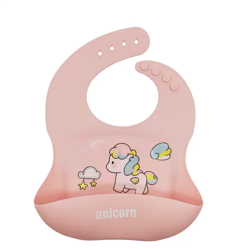 Bib Bibs Wholesale Cute Animal Printed Waterproof BPA Free Kids Silicon Pattern Baby Bib Silicone Bibs For Babies