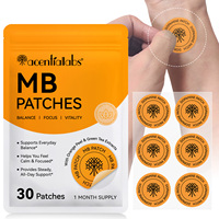 Acentiallabs Patch transdermique MB aux extraits de pamplemousse et de zeste d'orange pour le bien-être et l'équilibre métabolique