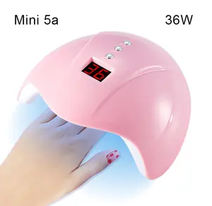 BIN 36W mini 5A portable UV LED nail lamp