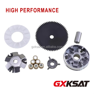 Kit de Variador y Embrague de Aluminio GXKSAT GY6 <span class=keywords><strong>50cc</strong></span> con Correa 669 para Scooter, <span class=keywords><strong>Ciclomotor</strong></span> y ATV 139QMB - Product Image 2