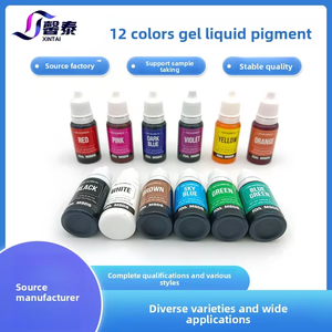 Pigmento Comestible Concentrado en Gel de Grado Alimenticio, Colorante en Gel para Crema de Mantequilla, Fondant y Pasteles, Marca Privada OEM - Product Image 1