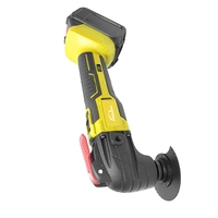 Puissant sans fil électrique sans brosse multi-fonction outils à main pour le travail du bois Mini meuleuse d'angle Portable ensemble d'outils oscillants