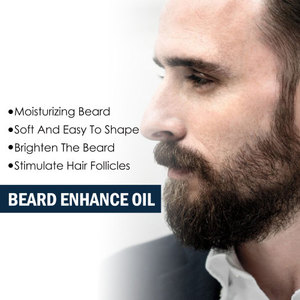 EELHOE <span class=keywords><strong>Huile</strong></span> <span class=keywords><strong>de</strong></span> soin renforce la racine hydrate et éclaircit la pilosité faciale des hommes - Product Image 3