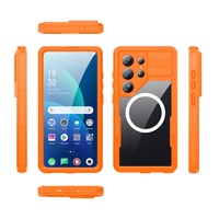 Vente flash - Étui robuste pour Samsung Galaxy S26 Ultra, protection d'objectif PC+TPU, étanche IP68, résistant aux chocs, étanchéité totale