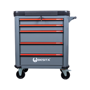 Giá đặc biệt OEM/ODM/OBM phong cách cổ điển Tủ lưu trữ 5 ngăn kéo xe công cụ giỏ hàng 220 miếng sửa chữa xe công cụ bảo trì keyed - Product Image 2