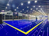 Cadre en aluminium Structure de grande tente pour événements sportifs Couverture de tente extérieure en PVC Hall pour événements sportifs