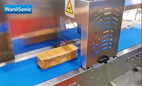 Machine à découper le beurre ultrasonique Wanlisonic, machine à découper le halva, trancheuse à pain automatique pour boulangerie, vente chaude de l'usine
