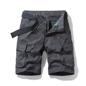 Pantalones Cortos Deportivos Casuales para Hombre, con Botones, 100% Algodón, Estampados, de Secado Rápido, Transpirables, Ecológicos, para Correr y Hacer Sentadillas - Product Image 4