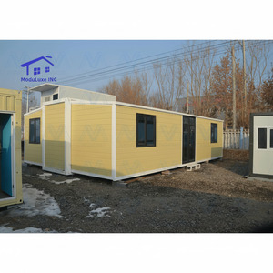 Casa Contenedor Prefabricada de 40 Pies con Extensión, Estructura de Acero Galvanizado, Aislada, Resistente al Viento y con Barrera Térmica - Product Image 2