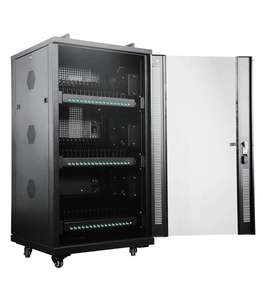 Gabinetes de Carga para Laptops y Tablets iPad, 15U 24U, 16 Puertos con PDU, Puerto de Carga USB, 600mm de Profundidad, Producto en Stock - Product Image 3