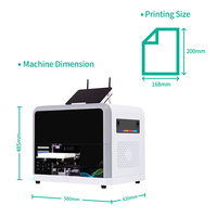Impresora de Etiquetas de Inyección de Tinta Digital UV, Impresora de Inyección de Tinta Plana para Impresión de Carcasas de Teléfono Móvil y Rompecabezas