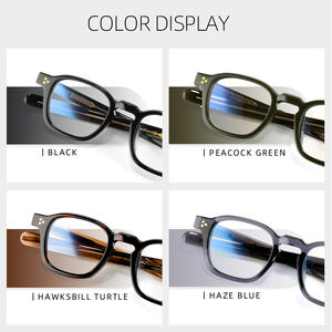 Montures de lunettes Saint Van Gogh au meilleur prix, élégantes en acétate, design rétro unisexe pour la correction de la myopie, lunettes de vue haut de gamme pour femmes - Product Image 6