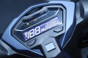 การจัดหามือหนึ่ง แผงหน้าปัดดิจิตอล มาตรวัดความเร็วรถมอเตอร์ไซค์ เกจ์น้ำมัน สำหรับ Honda <span class=keywords><strong>Vario</strong></span> 150 - Product Image 5