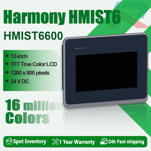 Nouvel écran tactile industriel HMIST6600 12 pouces Harmony HMIST6, 16 millions de couleurs, 24VDC, Harmony ST6, écran large de 12 pouces - Product Image 1