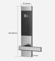 Sistema de Gestión Hotelera TTHotel TTLock, Llaves de Acceso y Tarjetas, Tarjeta RFID, Cerradura para Puerta de Habitación de Hotel