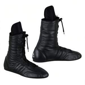 En Stock, Fáciles de Usar, Precio Económico, Talla Personalizada, Duraderos, Ligeros, Ecológicos, Zapatos de Boxeo de Cuero en Venta - Product Image 1