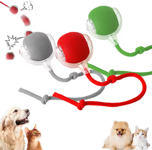 Nuevo Juguete Eléctrico para Gatos con Bola Rodante, de Silicona, Ecológico, Divertido, Interactivo, Educativo y Moderno para Uso en Interiores - Product Image 4