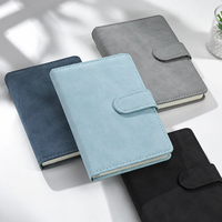Carnet de notes d'affaires en gros de haute qualité, en tissu PU, avec boucle magnétique, reliure cousue, personnalisable pour entreprises, couverture rigide, 100 feuilles, source directe