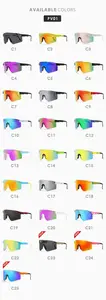 Sunglasses And Sunglasses 2023 Cost-effective Cycling Sunglasses Outdoor Bicycle Brand Custom Logo Driving Running UV400 Windproof PC Sport Sunglasses