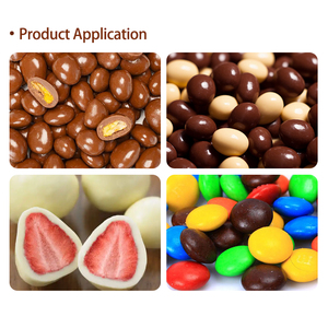 Máquina Automática de Recubrimiento GUSU, Máquina de Recubrimiento de Chocolate con Banda Transportadora - Product Image 2